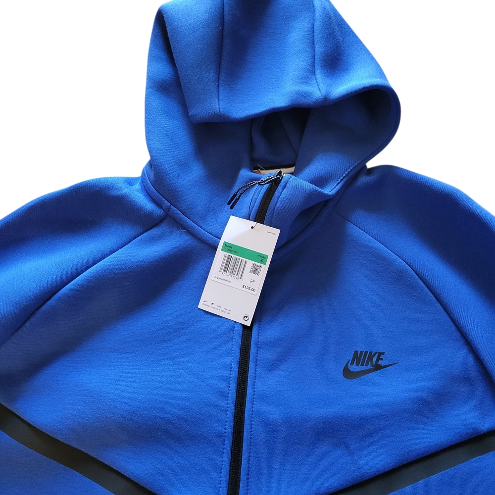 NWT Nike Men's Blue Hooded Jacket - Picture 3 of 11